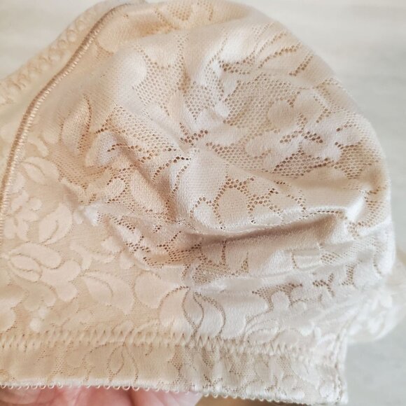 Bali Bra 34DD‎ Wireless Adjustable straps Unpadded Beige Lace Lightweight - Picture 8 of 11